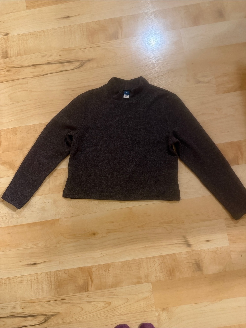 Old Navy Men's Crewneck Sweater in Dark Brown Heather